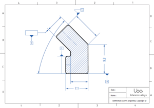 Copper and copper alloys complex profiles