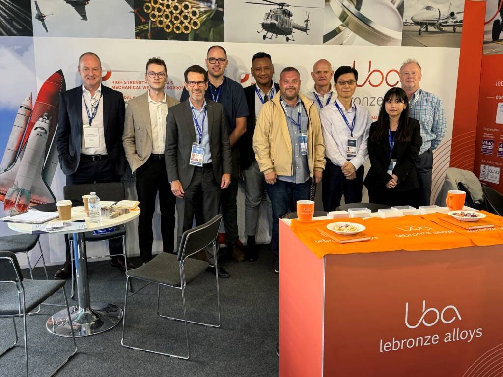 Lebronze alloys participation to the 2024 Farnborough airshow 